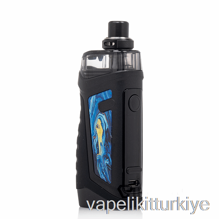 Vape Türkiye Vandy Vape Jackaroo 18650 Pod Kiti Yıldızlı Mavi